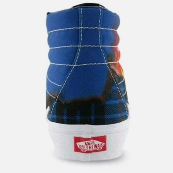 VANS Sk8-Hi BOLT Big Reveal Shoes CLASSIC NAVY Sz US 11.5 Men/ 13 Women - Picture 5 of 7